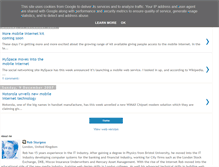 Tablet Screenshot of blog.red-c.co.uk